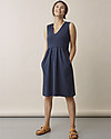 Boob Tilda Sleeveless Maternity and Nursing Summer Dress - Thunder Blue - Organic cotton Dresses_