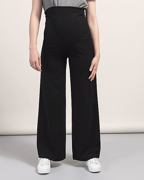 Boob Wide Leg Trousers Once On Never Off - Black - Eucalyptus Fibre Trousers