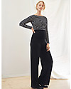 Boob Wide Leg Trousers Once On Never Off - Black - Eucalyptus Fibre Trousers