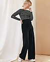 Boob Wide Leg Trousers Once On Never Off - Black - Eucalyptus Fibre Trousers