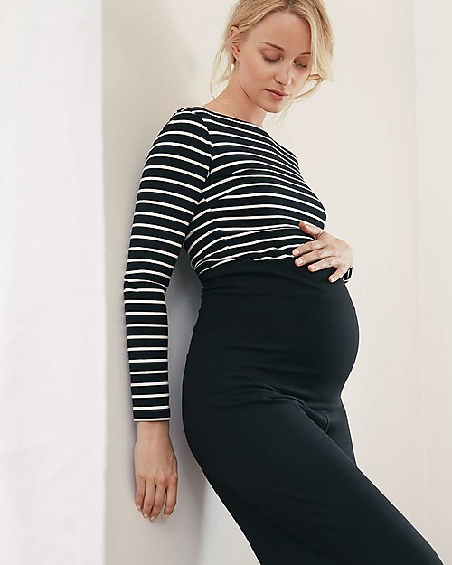 Boob Wide Leg Trousers Once On Never Off - Black - Eucalyptus Fibre Trousers