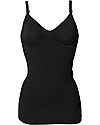 Boob Wool Nursing Singlet - Black (warm, stylish and practical) Vests