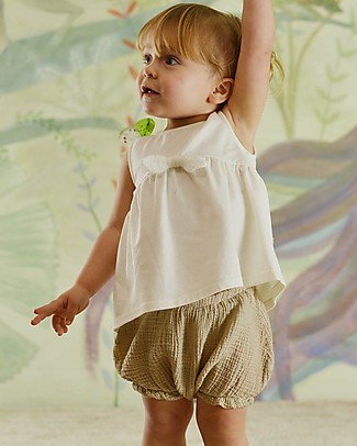 Botanica Boo Baby Bloomer, Ecrù - 100% cotton Shorts