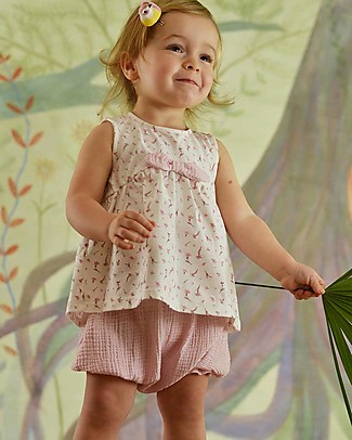 Botanica Boo Baby Bloomer, Pink - 100% cotton Shorts