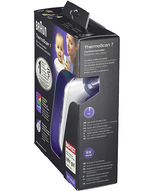 Braun Ear Thermometer Braun ThermoScan 7 - Age Precision Technology Thermometer