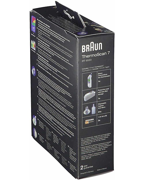 Braun Ear Thermometer Braun ThermoScan 7 - Age Precision Technology Thermometer