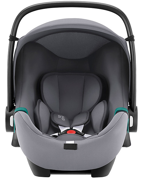 Britax Römer Baby-Safe 3 i-Size Car Seat with iSense Flex Base - Frost Grey - Group 0+ Car Seats Group 0+/1