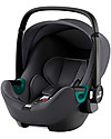 Britax Römer Baby-Safe 3 i-Size Car Seat with iSense Flex Base - Midnight Grey - Group 0+ Car Seats Group 0+/1
