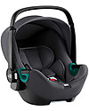 Britax Römer Baby-Safe 3 i-Size Car Seat with iSense Flex Base - Midnight Grey - Group 0+ Car Seats Group 0+/1