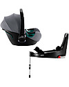 Britax Römer iSense Baby-Safe Car Seat with iSense Flex Base - Frost Grey - Group 0+ Car Seats Group 0+/1