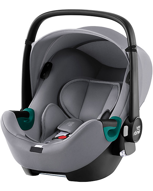 Britax Römer iSense Baby-Safe Car Seat with iSense Flex Base - Frost Grey - Group 0+ Car Seats Group 0+/1