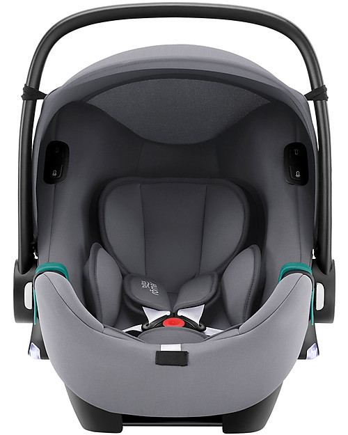 Britax Römer iSense Baby-Safe Car Seat with iSense Flex Base - Frost Grey - Group 0+ Car Seats Group 0+/1