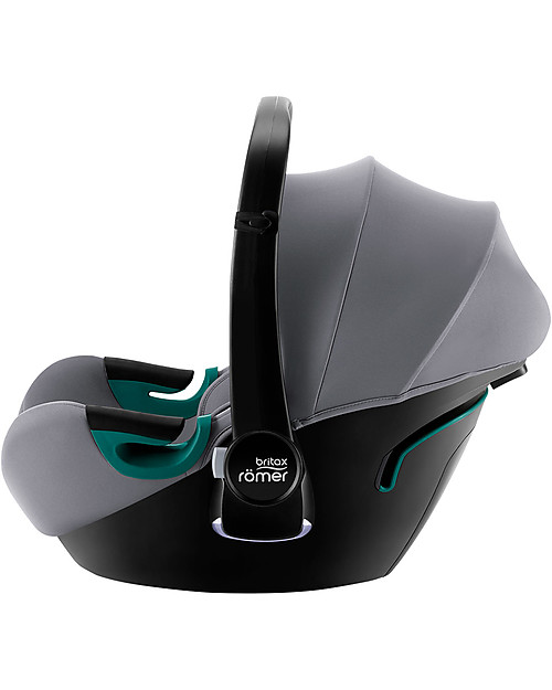Britax Römer iSense Baby-Safe Car Seat with iSense Flex Base - Frost Grey - Group 0+ Car Seats Group 0+/1