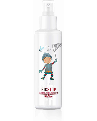 Bubble&Co Pic Stop Bimbo, Insect Repellent Spray for Children 100 ml - 100% bio Mosquito Repellant