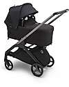 Bugaboo Breezy Sun Canopy for Bugaboo Dragonfly - Midnight Black - UPF50+ Cover and Frame