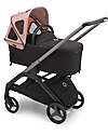 Bugaboo Breezy Sun Canopy for Bugaboo Dragonfly - Morning Pink - UPF50+ Cover and Frame