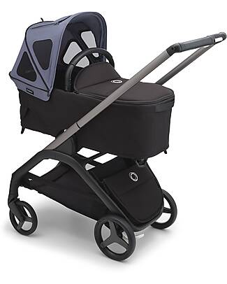 Bugaboo Breezy Sun Canopy for Bugaboo Dragonfly - Seaside Blue - UPF50+ Cover and Frame