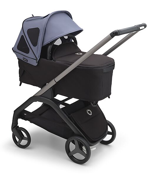 Bugaboo Breezy Sun Canopy for Bugaboo Dragonfly - Seaside Blue - UPF50+ Cover and Frame