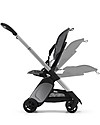 Bugaboo Bugaboo Ant Stroller - Frame Aluminium + Textiles Grey Melange/Pink Lights Strollers