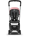 Bugaboo Bugaboo Ant Stroller - Frame Aluminium + Textiles Grey Melange/Pink Lights Strollers