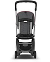 Bugaboo Bugaboo Ant Stroller - Frame Aluminium + Textiles Grey Melange/Pink Lights Strollers