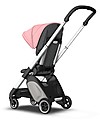 Bugaboo Bugaboo Ant Stroller - Frame Aluminium + Textiles Grey Melange/Pink Lights Strollers