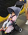 Bugaboo Bugaboo Ant Stroller - Frame Aluminium + Textiles Grey Melange/Pink Lights Strollers