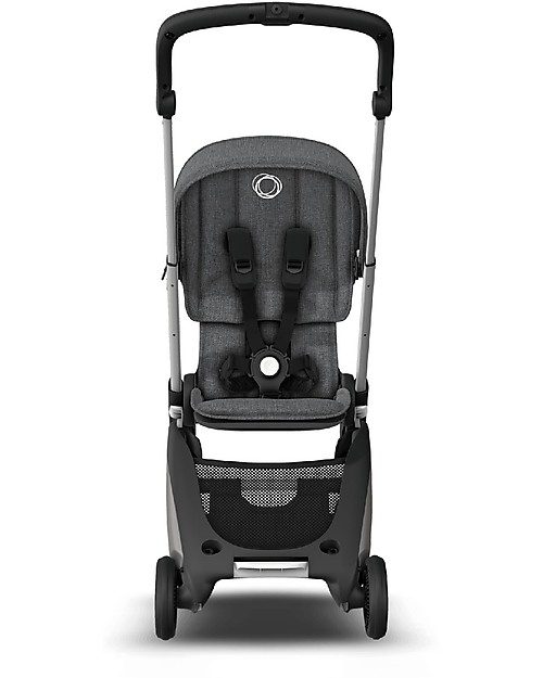 Bugaboo Bugaboo Ant Stroller - Frame Aluminium + Textiles Grey Melange Pushchairs