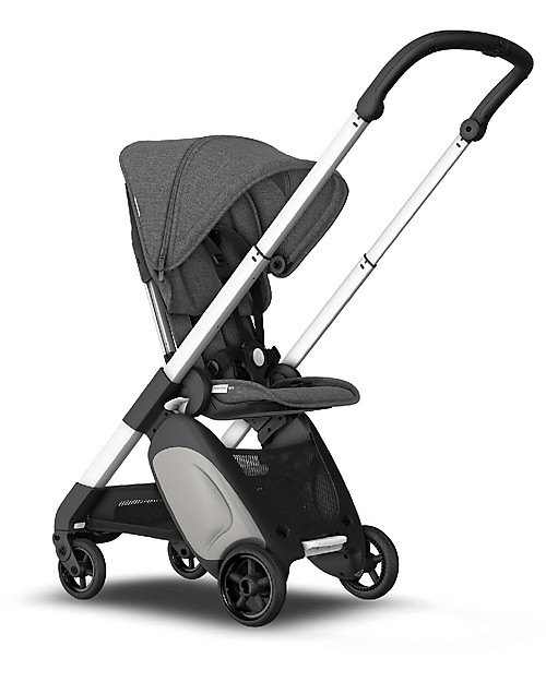 Bugaboo Bugaboo Ant Stroller - Frame Aluminium + Textiles Grey Melange Pushchairs