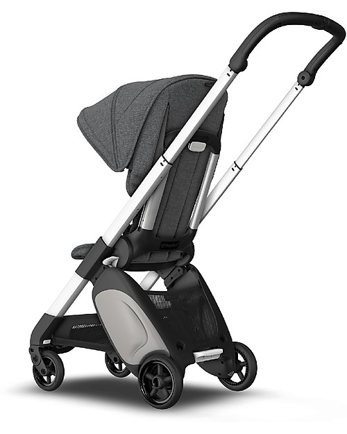 Bugaboo Bugaboo Ant Stroller - Frame Aluminium + Textiles Grey Melange Pushchairs
