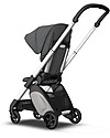 Bugaboo Bugaboo Ant Stroller - Frame Aluminium + Textiles Grey Melange Pushchairs