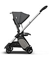 Bugaboo Bugaboo Ant Stroller - Frame Aluminium + Textiles Grey Melange Pushchairs