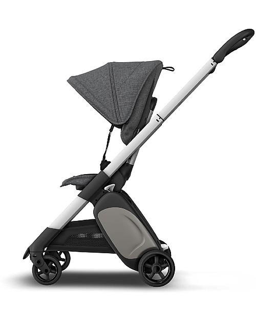 Bugaboo Bugaboo Ant Stroller - Frame Aluminium + Textiles Grey Melange Pushchairs