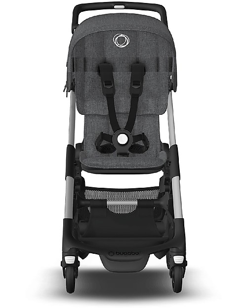 Bugaboo Bugaboo Ant Stroller - Frame Aluminium + Textiles Grey Melange Pushchairs