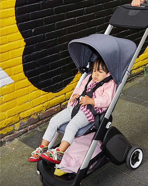 Bugaboo Bugaboo Ant Stroller - Frame Aluminium + Textiles Grey Melange Pushchairs