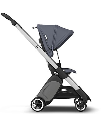 Bugaboo Bugaboo Ant Stroller - Frame Aluminium + Textiles Steel Blue Lights Strollers