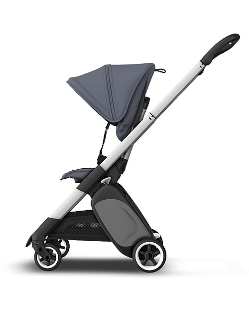 Bugaboo Bugaboo Ant Stroller - Frame Aluminium + Textiles Steel Blue Pushchairs