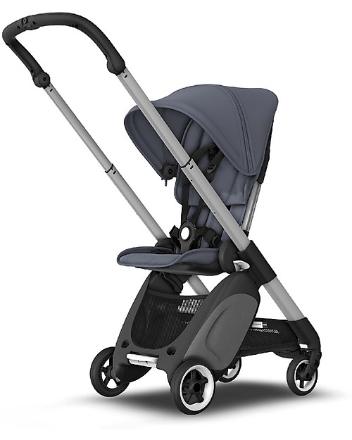 Bugaboo Ant Complete Stroller - Aluminium/Grey Melange