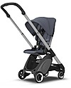 Bugaboo Bugaboo Ant Stroller - Frame Aluminium + Textiles Steel Blue Pushchairs