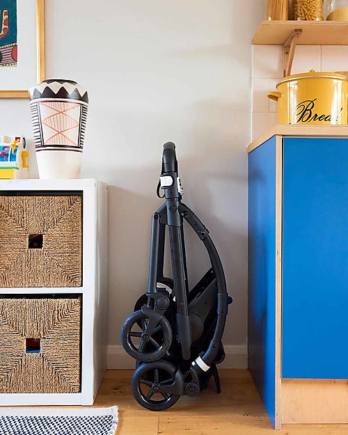 Bugaboo Bugaboo Bee 6 Pushchair From Birth to 4 Years - Aluminium/Grey Mélange -  Top manoeuvrability Lights Strollers