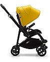 Bugaboo Bugaboo Bee 6 Pushchair From Birth to 4 Years - Black/Yellow -  Top manoeuvrability Lights Strollers
