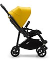 Bugaboo Bugaboo Bee 6 Pushchair From Birth to 4 Years - Black/Yellow -  Top manoeuvrability Lights Strollers