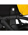 Bugaboo Bugaboo Bee 6 Pushchair From Birth to 4 Years - Black/Yellow -  Top manoeuvrability Lights Strollers