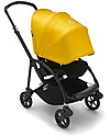 Bugaboo Bugaboo Bee 6 Pushchair From Birth to 4 Years - Black/Yellow -  Top manoeuvrability Lights Strollers