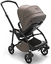 Bugaboo Bugaboo Bee 6 - Stroller + Bassinet Mineral Taupe - Black Frame Trio and Duo Strollers