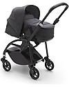 Bugaboo Bugaboo Bee 6 - Stroller Black Frame + Delavé Black Mineral Textiles Lights Strollers