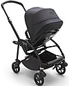 Bugaboo Bugaboo Bee 6 - Stroller Black Frame + Delavé Black Mineral Textiles Lights Strollers