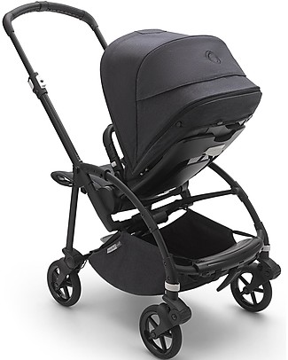 Bugaboo Bugaboo Bee 6 - Stroller Black Frame + Delavé Black Mineral Textiles Lights Strollers