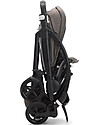 Bugaboo Bugaboo Bee 6 - Stroller Black Frame + Mineral Dove Gray Textiles Lights Strollers