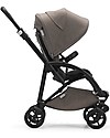 Bugaboo Bugaboo Bee 6 - Stroller Black Frame + Mineral Dove Gray Textiles Lights Strollers